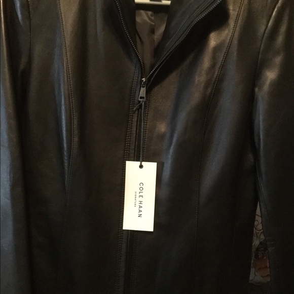 COPY - Cole Haan leather jacket - Picture 5 of 8